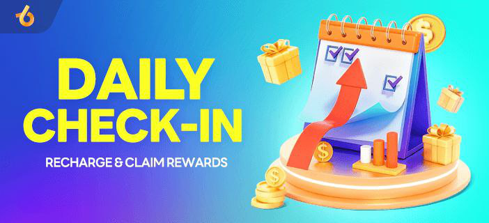 6 Club Daily Check-In Rewards Offer – Login and Claim Free Bonus Coins and Gifts